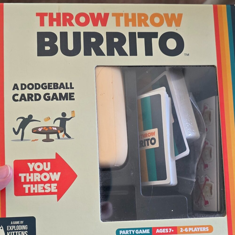 EXPLODING KITTENS Throw Throw Burrito Card Game